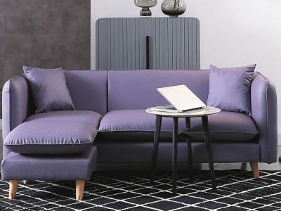 麥勒斯紫色L型沙發-台北傢俱桃園傢俱新竹傢俱
