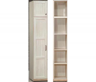 鄉村風白橡木1.5尺左門衣櫥(含被櫃)-台北傢俱桃園傢俱新竹傢俱