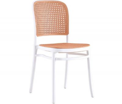 網美白色塑料藤椅-台北傢俱桃園傢俱新竹傢俱