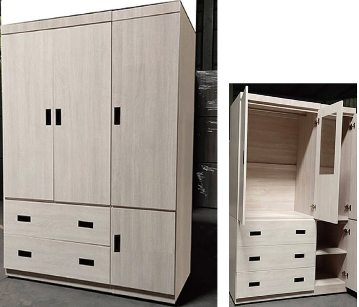 白橡木4X6尺衣櫥-台北傢俱桃園傢俱新竹傢俱
